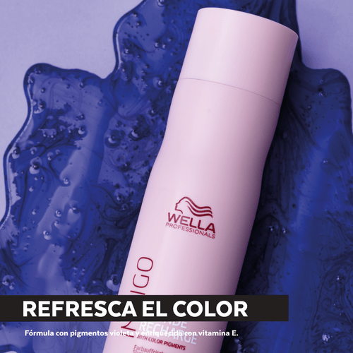 Shampoo Wella Invigo Blonde Recharge 250ml - Rubios Brillantes