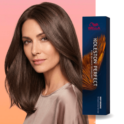 Tintura Wella Koleston Perfect 5/71 Castaño Claro Ceniza Marrón