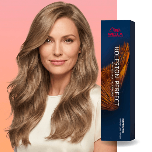 Tintura Wella Koleston Perfect 8/71 Rubio Claro Ceniza Marrón