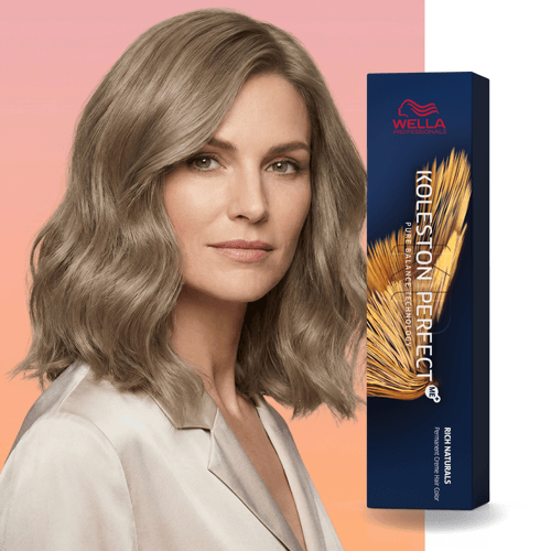 Tintura Wella Koleston Perfect 7/1 Rubio Medio Ceniza