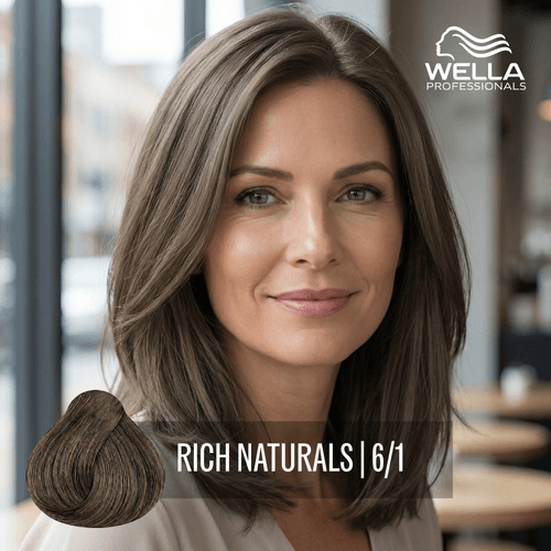 Tintura Wella Koleston Perfect 6/1 Rubio Oscuro Ceniza