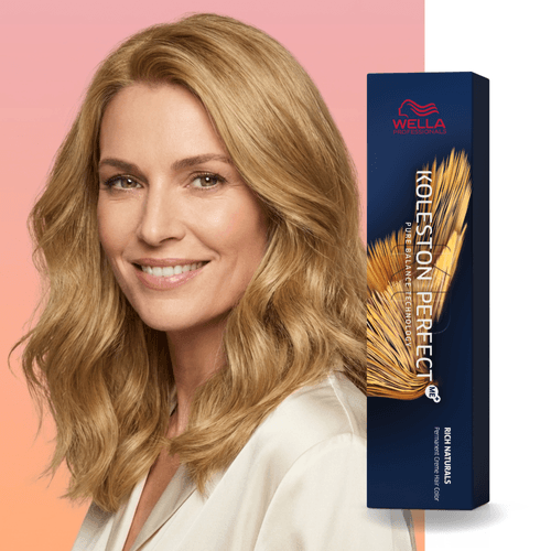 Tintura Wella Koleston Perfect 8/3 Rubio Claro Dorado