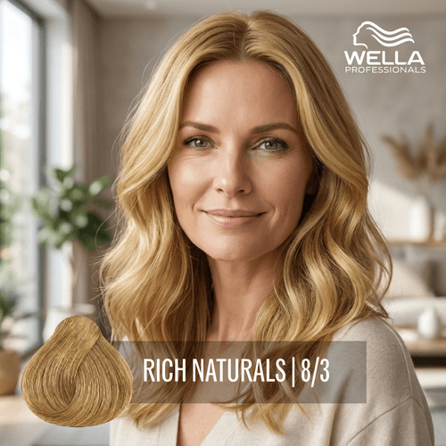 Tintura Wella Koleston Perfect 8/3 Rubio Claro Dorado