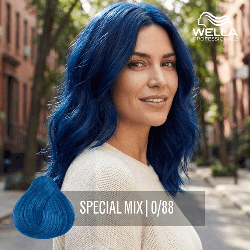 Tintura Wella Koleston Perfect 0/88 Azul Intenso Corrector