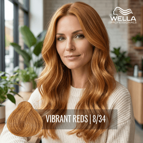 Tintura Wella Koleston Perfect 8/34 Rubio Claro Dorado Cobre