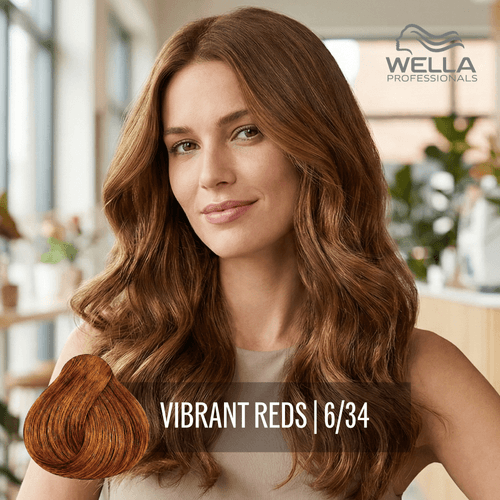 Tintura Wella Koleston Perfect 6/34 Rubio Oscuro Dorado Cobre