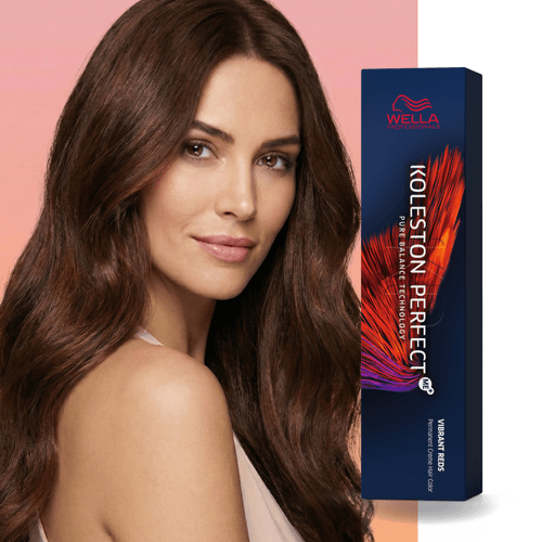 Tintura Wella Koleston Perfect 5/41 Castaño Claro Cobrizo Ceniza