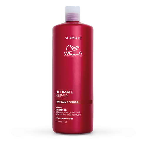 Shampoo Wella Ultimate Repair 1000 ML – Reparación Instantánea
