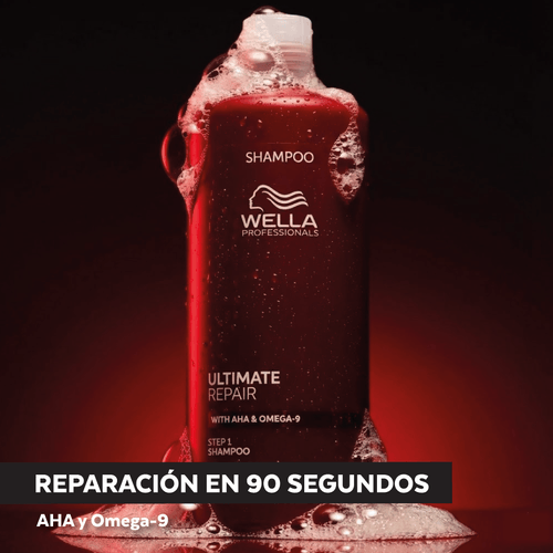 Shampoo Wella Ultimate Repair 1000 ML – Reparación Instantánea