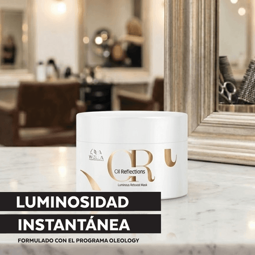Máscara Wella Oil Reflections 150ml - Brillo y Suavidad