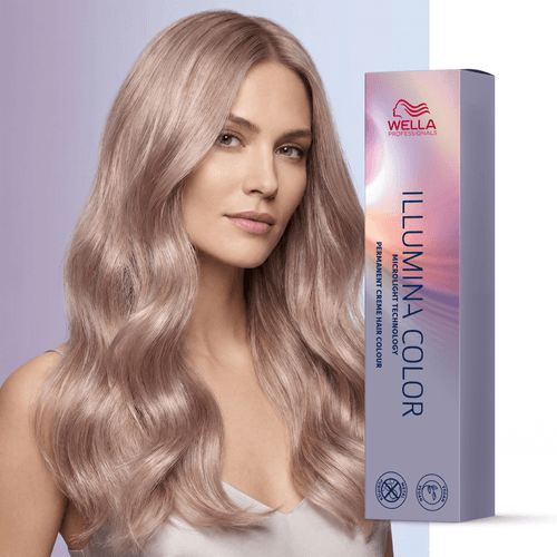 Tintura Wella Illumina Rubio Muy Claro Caoba Perlado 9/59