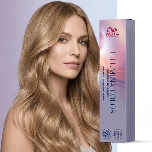 Tintura Wella Illumina 60ml Rubio Mediano 7