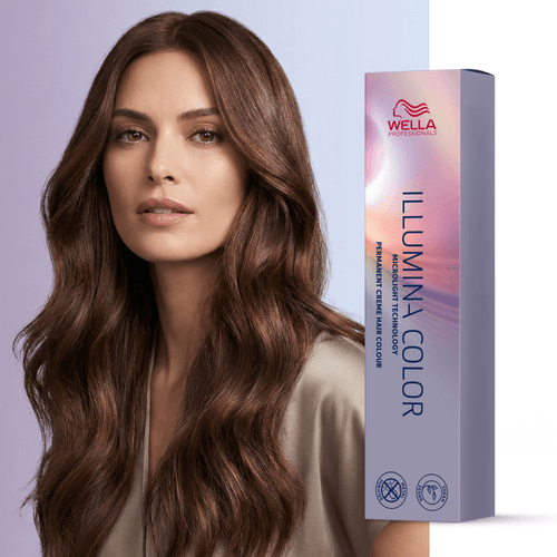 Tintura Wella Illumina 60ml Castaño Claro Marrón 5-7