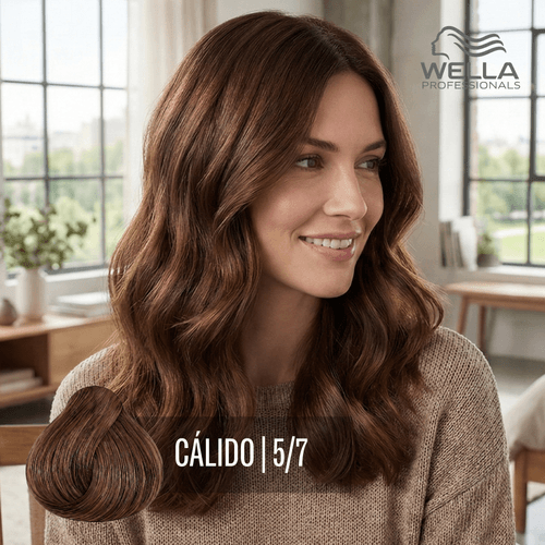 Tintura Wella Illumina 60ml Castaño Claro Marrón 5-7