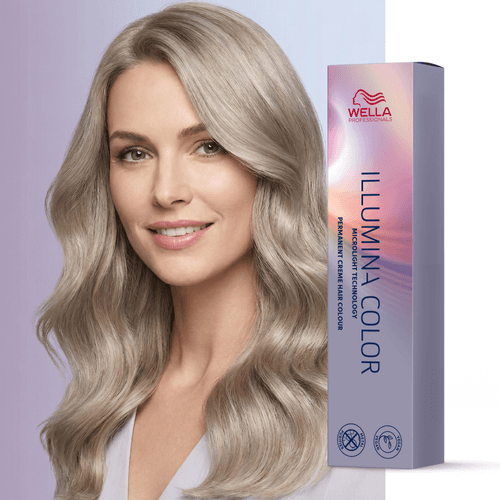 Tintura Wella Illumina 60ml Rubio Claro Ceniza 8-1