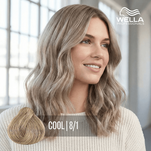 Tintura Wella Illumina 60ml Rubio Claro Ceniza 8-1