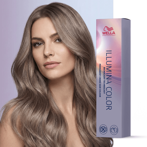 Tintura Wella Illumina 60ml Rubio Oscuro Ceniza Violate 6-16