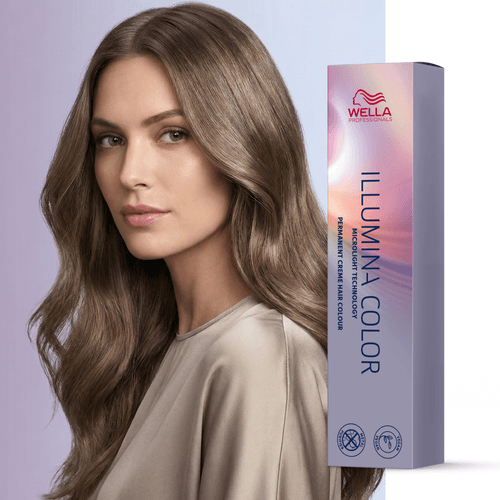 Tintura Wella Illumina Castaño Claro Natural Violeta 5/02