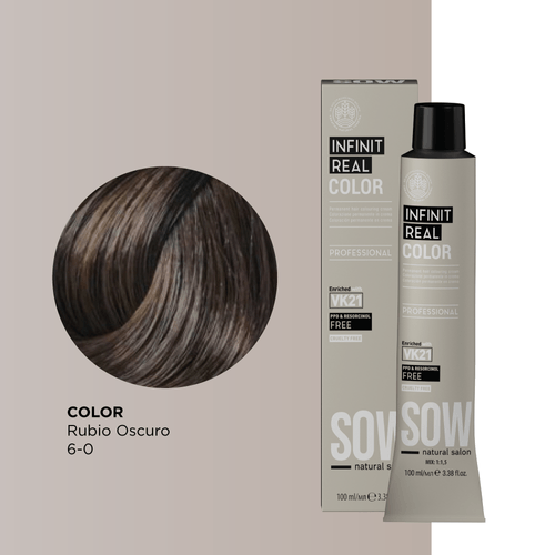 Sow Infinit Real Color Rubio Oscuro 6-0 100Ml