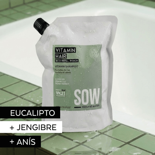 Shampoo Recargable Vitamin Hair 1000ML