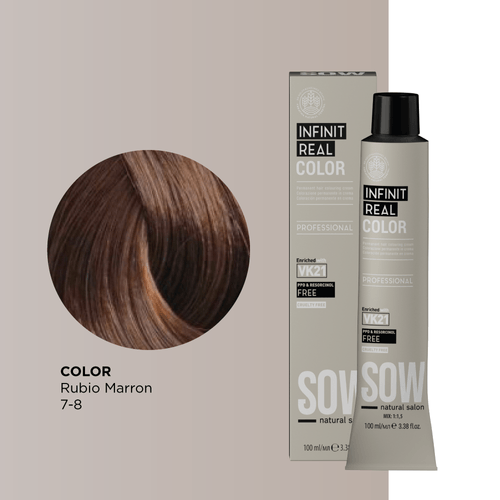 Sow Infinit Real Color Rubio Marron 7-8 100Ml