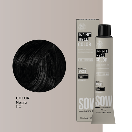 Sow Infinit Real Color Negro 1-0 100Ml