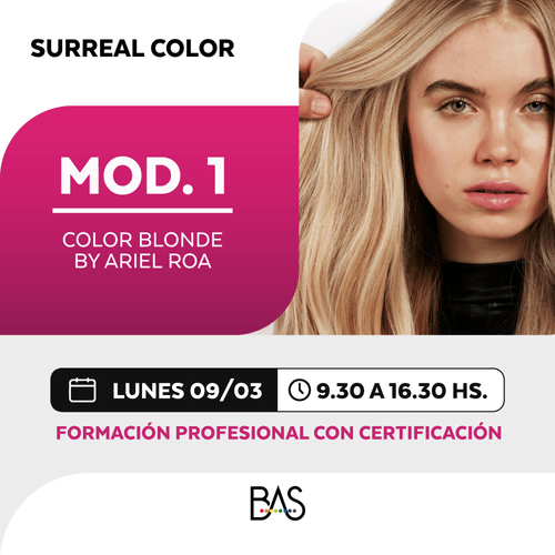 Curso Estudio BAS - Surreal Color- Modulo 1 - Wella Professionals