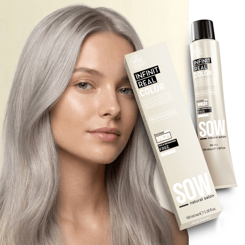 Sow Infinit Real Color Rubio Platinado Brilloso Ceniza 10-21 100Ml