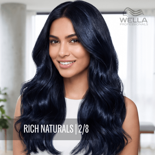 Wella Professionals Tintura Color Touch 60Ml 2-8 Negro Perlado