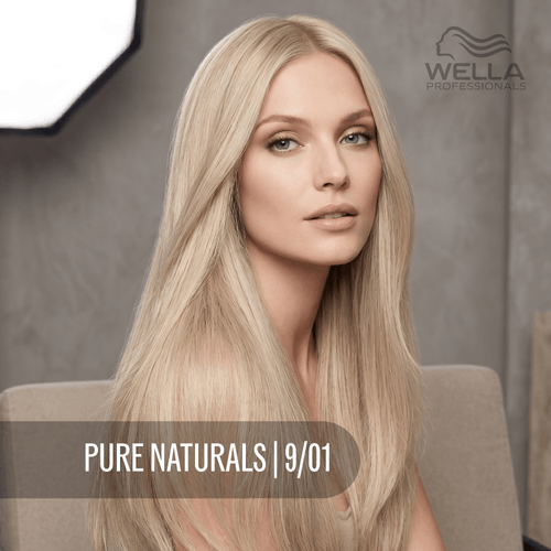 Wella Professionals Tintura Color Touch 60Ml 9-01 Rubio Muy Claro Natural Ceniza