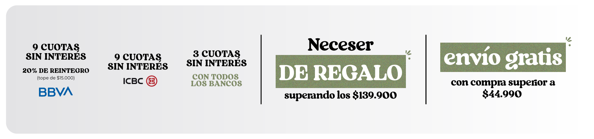 Hasta 9 cuotas sin interés con tus bancos preferidos | Solo en TUA