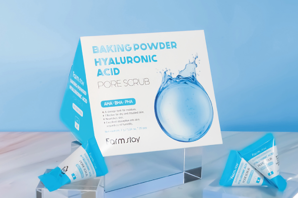Farmstay Baking Powder Hyaluronic Acid Pore Scrub