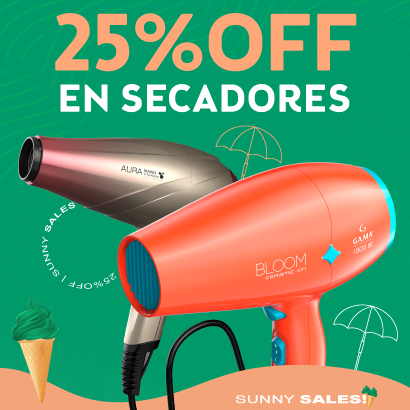 Hasta 25% OFF en Secadores de pelo | Sunny Sales en TUA