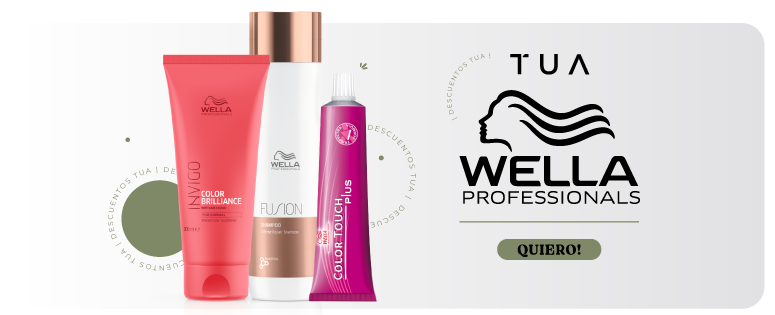 ¡Descubre Wella exclusivamente en TUA y potencia tu estilo! Wella Professionals, líder mundial en coloración profesional, ahora al alcance de tu pantalla.
