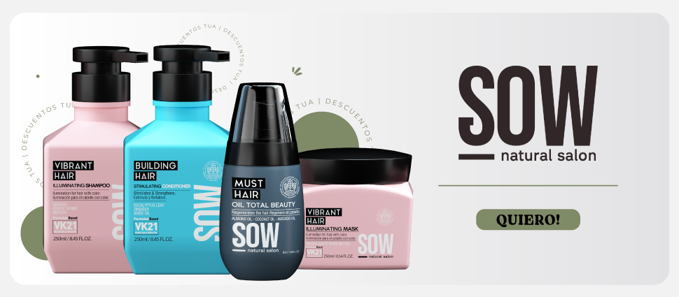 Descubre SOW, nuestra línea de productos naturales. ¡Llévatelos todos en TUA, tienda oficial!
