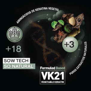 VK21 keratina vegetal aminoácidos