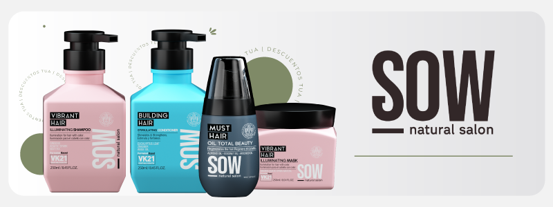 Descubre SOW, nuestra línea de productos naturales. ¡Llévatelos todos en TUA, tienda oficial!