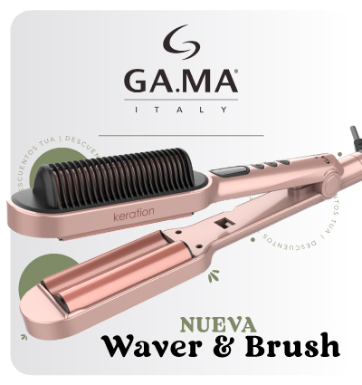 ¡Conoce el rizador Waver & Brush! Crea peinados espectaculares fácilmente en minutos. ¡Atrévete a lucir increíble! | Solo en TUA