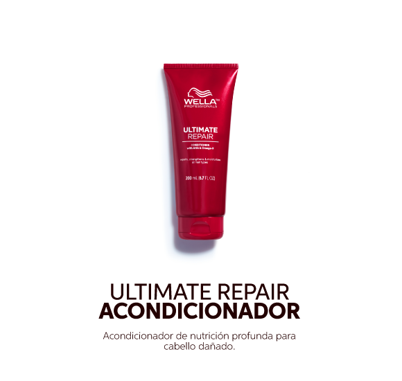 Acondicionador Nutritivo: Hidratación y Reparación al instante para conseguir un cabello brillante y suave | Ultimate Repair - Wella Professionals | Encontralo en TUA