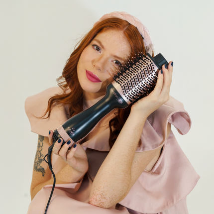 Cepillo Secador GA.MA Stylish Keration Brush 3D - Anti Frizz