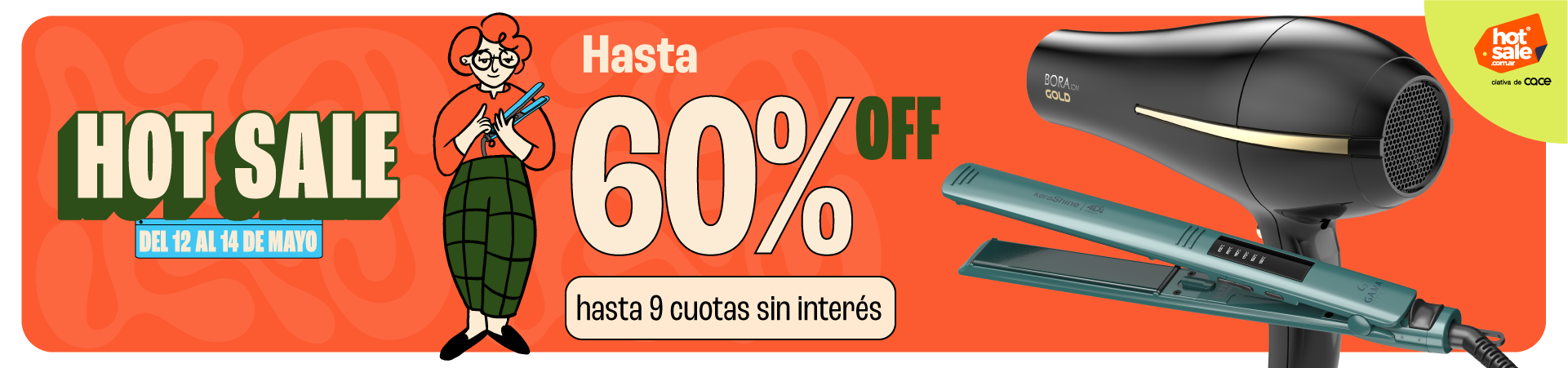 🔥 ¡HOT SALE IMPERDIBLE! 🔥 Aprovechá nuestras promociones exclusivas antes de que se agoten. 💥 HOT SALE con descuentos de hasta 60% OFF en productos seleccionados. 🚚 Envío gratis en compras superiores a $49.990. 🎁 Llevate un neceser de regalo en compras mayores a $139.990. 💳 Y pagá en hasta 3 cuotas sin interés, para comprar lo que más te gusta sin preocuparte. 🛍️ ¡No te pierdas esta oportunidad única!