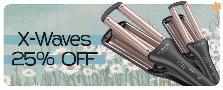 ¡No dejes que se termine la temporada sin aprovechar nuestras ofertas exclusivas! ☀️✨ En "SUMMER SALE" te traemos la rizadora Keration X-Waves con un 25% OFF. ¡Haz que este verano sea único con esta promoción especial! 🛍️🌟